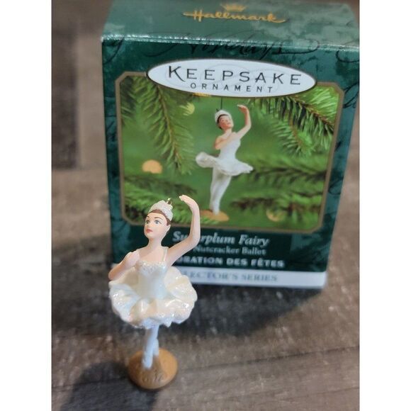 Hallmark Sugar Plum Fairy Nutcracker ballet 2000 ballerina Mini ornament - Picture 1 of 4